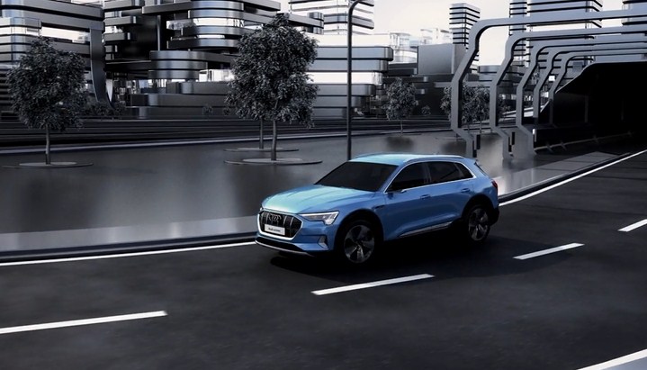Audi e-tron - Pin và An toàn