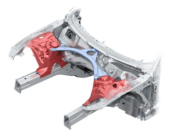 Khung không gian đa vật chất phần phía trước của Audi A6