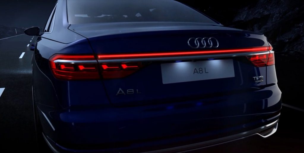 Công nghệ chiếu sáng OLED trên xe Audi